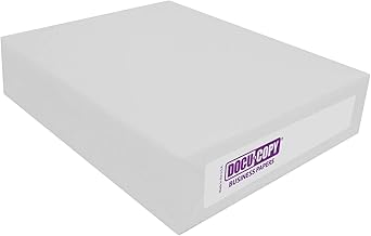 Reinforced 24lb Multipurpose Copy Paper, 8.5" x 11", 3-Hole, 500 Sheets