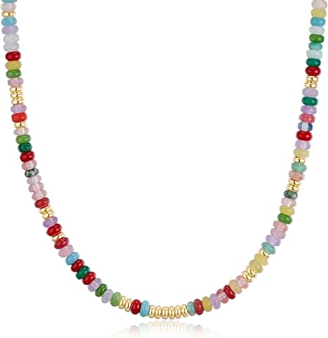 Colorful Beaded Necklace for Women