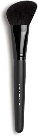 Angled Synthetic Blush and Bronzer Brush for Loose and Pressed Powders