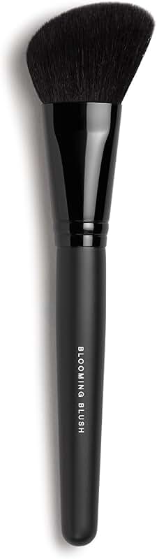 Angled Synthetic Blush and Bronzer Brush for Loose and Pressed Powders