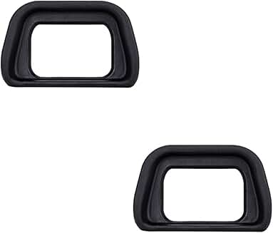 2-Pack Soft Viewfinder Eyecup for Camera Models