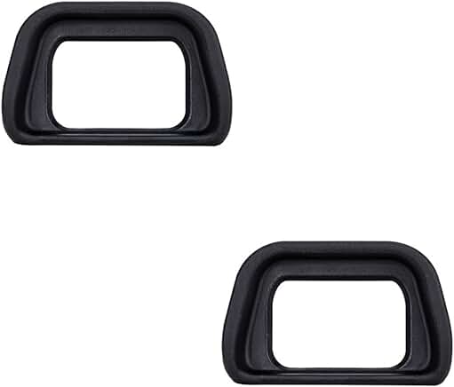 2-Pack Soft Viewfinder Eyecup for Camera Models