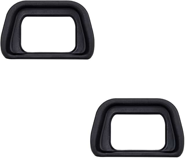 2-Pack Soft Viewfinder Eyecup for Camera Models