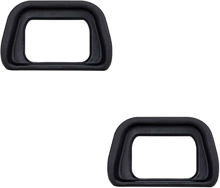 2-Pack Soft Viewfinder Eyecup for Camera Models