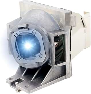 Replacement lamp bulb with housing for projectors