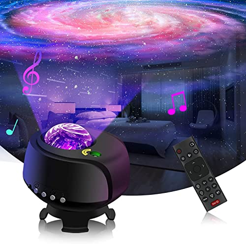 The Largest Coverage Area Galaxy Lights Projector 2.0, Star Projector, with Changing Nebula and Galaxy Shapes Galaxy Night Light