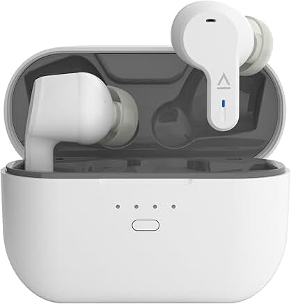 Lightweight True Wireless Earbuds with Noise Cancellation and Long Battery