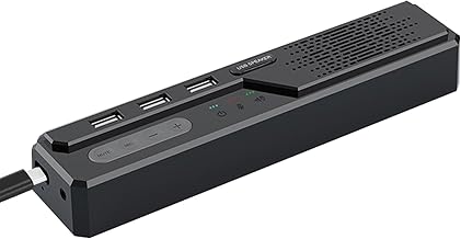 3-in-1 USB Computer Speaker with Microphone
