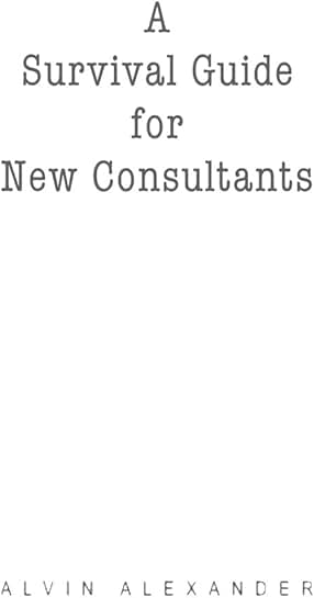 Guide for New Consultants