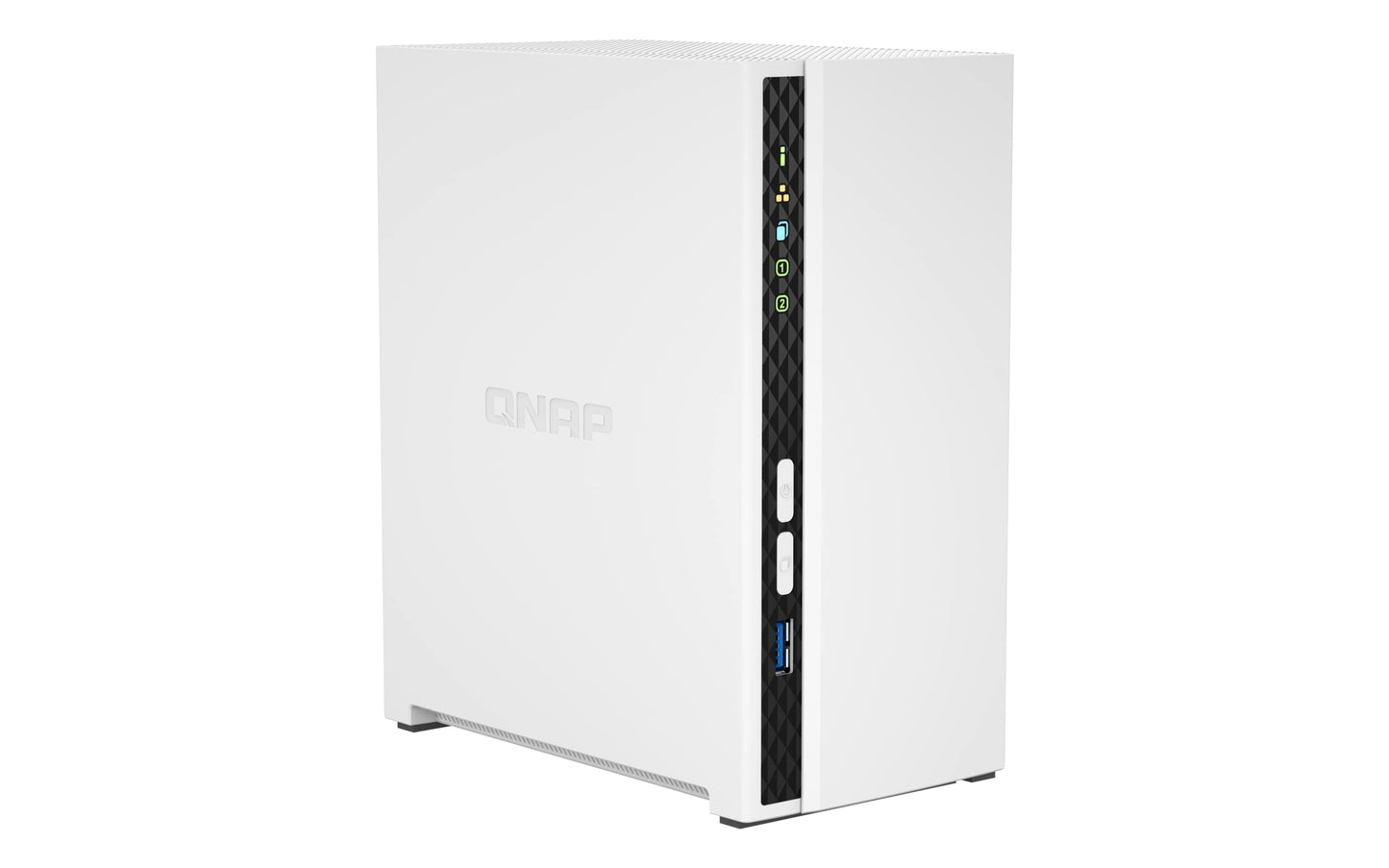 TS-233-US 2 Bay Affordable Desktop NAS with ARM Cortex-A55 Quad-core Processor and 2 GB DDR4 RAM (Diskless)