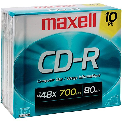 Wholesale CASE of 20 - ell 700MB Recordable Compact Discs-Recordable Compact Disc, 80Min/700MB, 48X, 10/PK