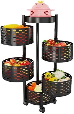 5-Tier Heavy-Duty Kitchen Storage Rack