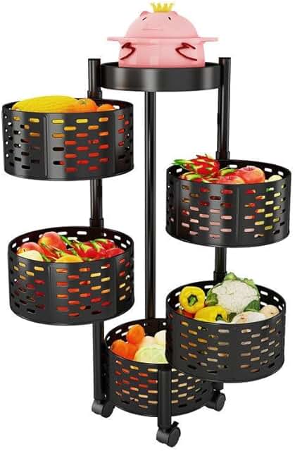 5-Tier Heavy-Duty Kitchen Storage Rack