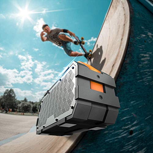 Bluetooth Speaker, M90 Portable Bluetooth Speaker with 30W Stereo Sound and Deep Bass,Long-Term Playback,Bluetooth 5.0 100ft Wireless Range, Support TF Card/AUX, Built-in Mic, for Home.