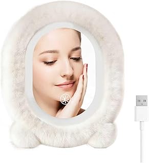 Lighted LED Makeup Mirror with Touch Screen and 3 Colors