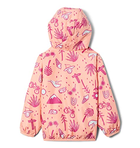 Baby Mini Pixel Grabber II Wind Jacket, Coral Reef Vacation Vibes, 3/6