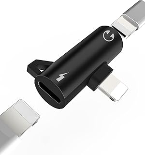 Dual Lightning Adapter for Charging and Audio