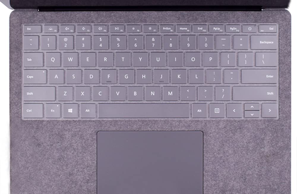 Clear keyboard cover for Surface laptops and Studio