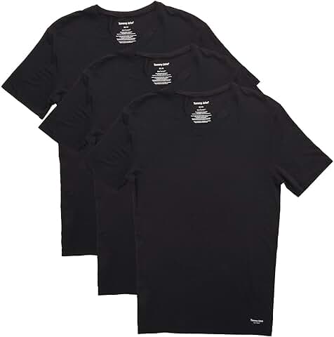 Men's Modal V-Neck Stay Tucked Undershirt 3-Pack
