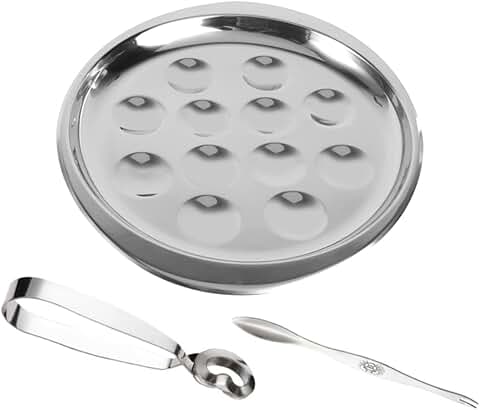 Set of Escargot Dishes for Snails and Oysters