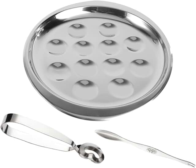 Set of Escargot Dishes for Snails and Oysters