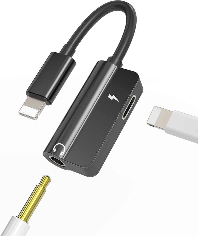 Lightning to 3.5mm headphone adapter