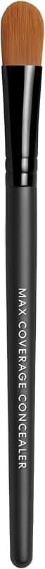 Maximum Coverage Flat Concealer Brush with Synthetic Fibers