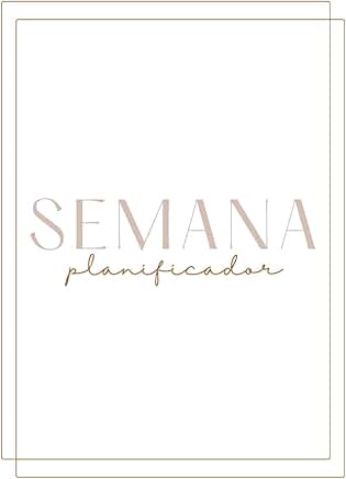 Weekly Planner (Spanish Edition)