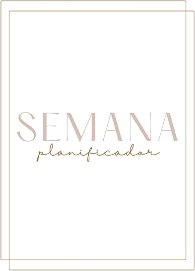 Weekly Planner (Spanish Edition)