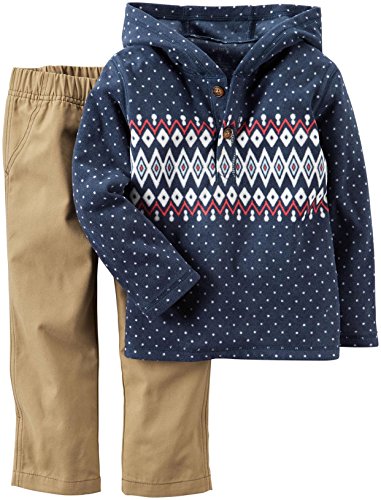 Carter s Baby Boys  2 Pc Playwear Sets 229g268, Print, 3M