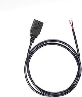1 Meter 22AWG USB A Female Power Extension Cable