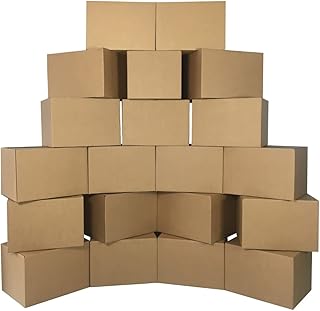 Pack of 20 medium moving boxes