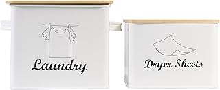 Laundry Powder and Dryer Sheet Storage Box