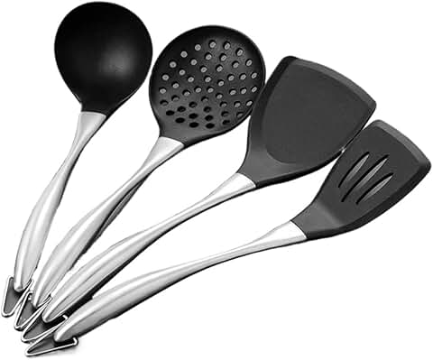 Silicone Spatula and Spoon Set for Cooking
