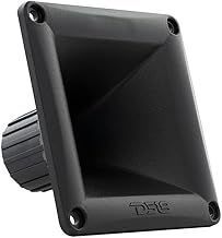 Square Driver Tweeter with Waveguide, 45° x 45°, 2.71" depth