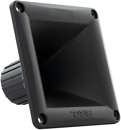 Square Driver Tweeter with Waveguide, 45° x 45°, 2.71" depth