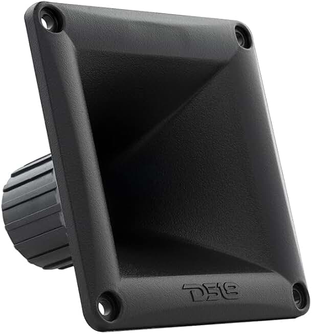 Square Driver Tweeter with Waveguide, 45° x 45°, 2.71" depth