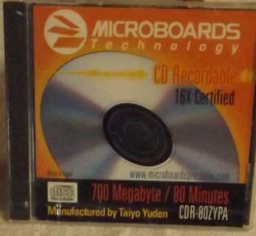 Microboards Technology CD Recordable 16X 700 Megabyte/80 Minutes