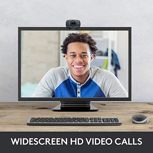 HD Webcam C525, Portable HD 720p Video Calling with Autofocus