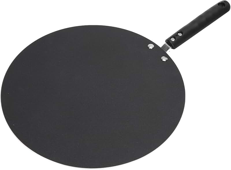 Nonstick Round Griddle Pan with Detachable Handle