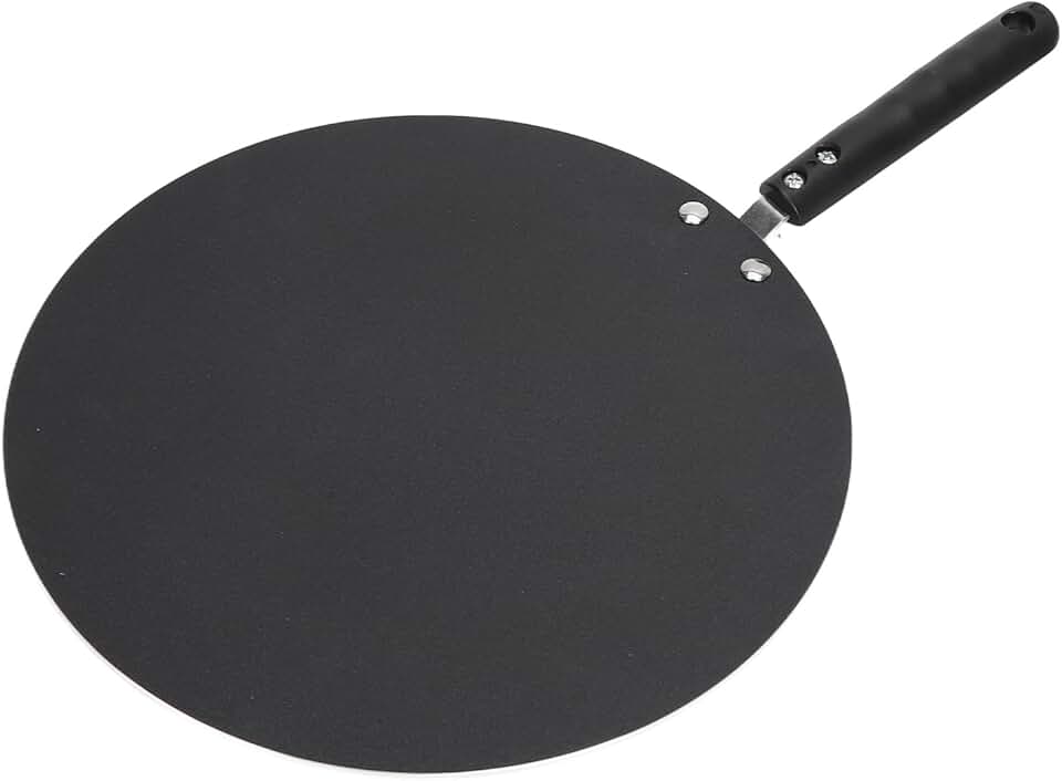 Nonstick Round Griddle Pan with Detachable Handle