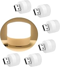 USB LED Night Light, Warm White, Small Plug-in Light