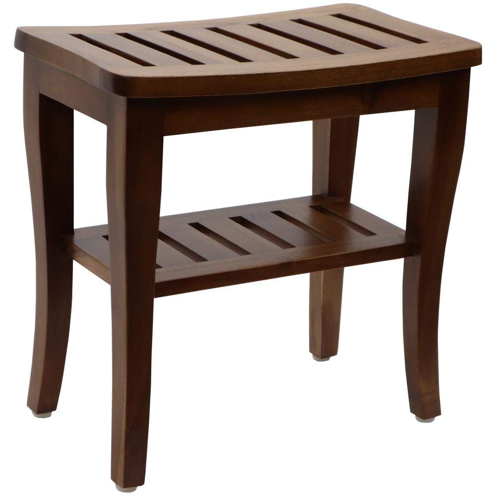 Teak Petite Seat Shower Bench