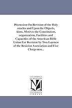 Discussion on the revision of sacred texts and related topics