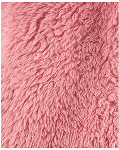 Zip-Up Sherpa Cardigan Jacket, Pink Sherpa, 3 Months