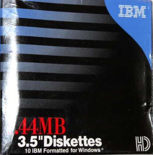 1.44MB 3.5" Diskettes 10 Pack Formatted for Windows
