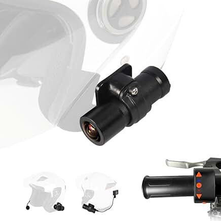 2K Helmet Camera with Bluetooth, WiFi, and Wide-Angle Lens