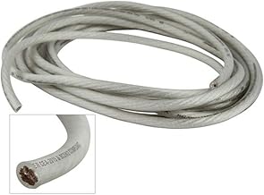 20 ft. Frosted White True Spec 4-Gauge Power and Ground Wire