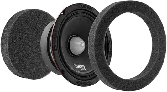 8-inch Car Door Foam Speaker Rings Pair