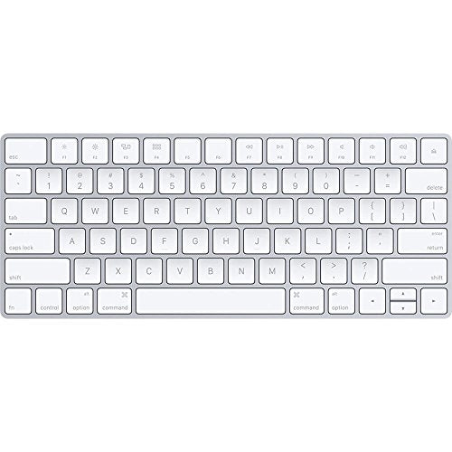 Wireless keyboard in silver, 2 units